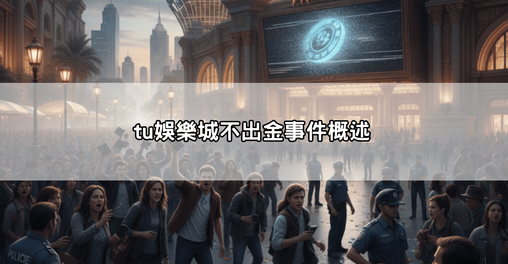 tu娛樂城不出金事件概述